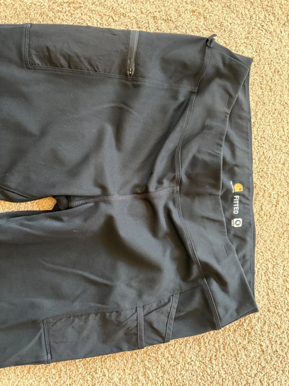 Carhartt Fitted Force Leggings with pockets women’s XL (16-18) Tall - Picture 2 of 11